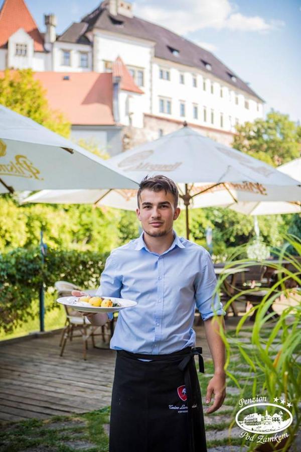 Penzion Pod Zamkem Jindřichŭv Hradec Exteriör bild